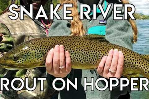 Epic Snake River Hopper Fishing