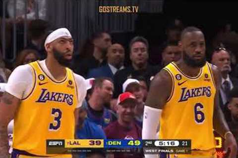 LeBron James Amazing Pass To Anthony Davis For The Dunk