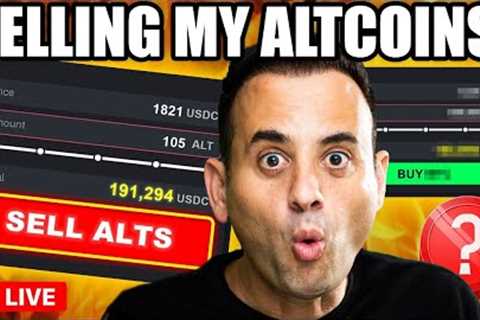 I'm SELLING MY ALTCOINS To Go ‘All In’ On BITCOIN!!
