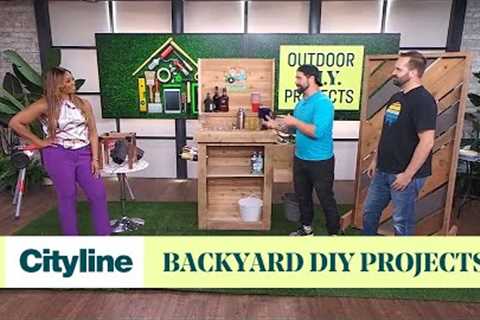 3 DIY backyard weekend projects