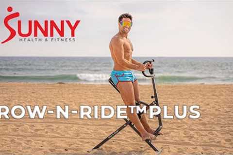 Row-N-Ride™ Plus Assisted Squat Machine | Sunny Health &amp; Fitness