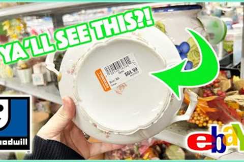 Goodwill Gone Crazy!  Thrift With Me At GOODWILL Ya'll!