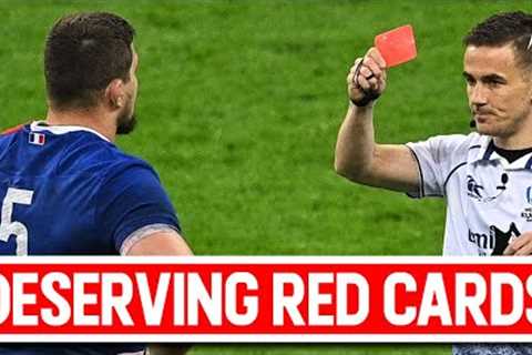Rugby's Most DESERVING Red Cards