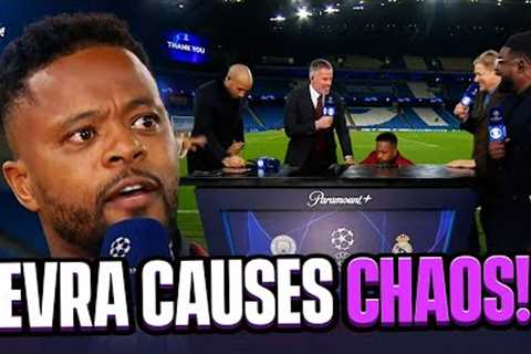 Patrice Evra GATECRASHES our UCL broadcast and causes CHAOS! 😅 | CBS Sports Golazo