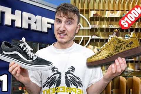 $1 vs $100,000 Sneaker Purchase!