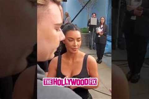 Kim Kardashian Gets Embarrassed Over People Making Fun Of Her Duck Face Pose At The Today Show In NY