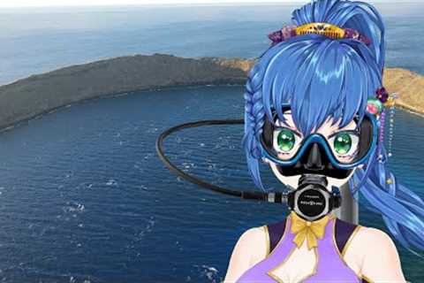 Scuba Diving in a Half Sunken VOLCANO | Phant's Travels