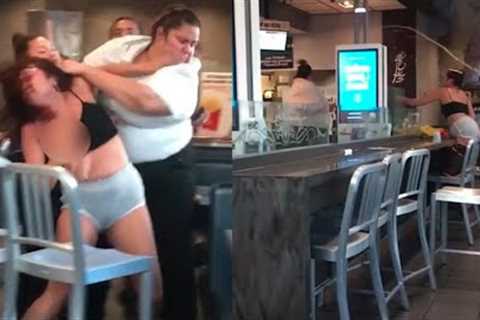 Karen Gets INSTANT KARMA At Burger King...