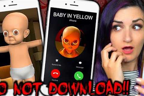 DO NOT DOWNLOAD These Cursed Baby App Games... They're Haunted