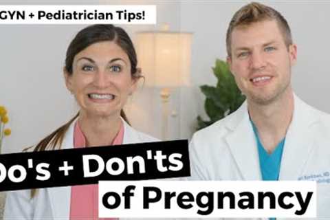 So you're pregnant, now what?! OB/GYN Advice for a safe and healthy pregnancy
