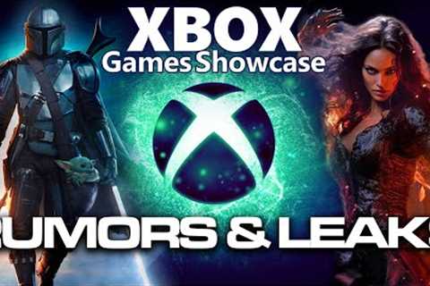 Huge Xbox Showcase Rumors &amp; Leaks 2023 Starfield Fable Perfect Dark Fallout Elder Scrolls Star..
