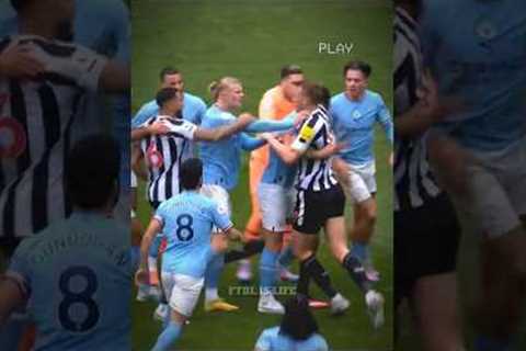 Crazy moment when Haaland wanted to fight #haaland #football #shorts #trending #tiktok #viral