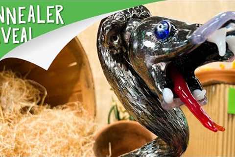 Glass Blowing Annealer Reveal: NEW PRODUCT REVEAL, SNAKES! 215