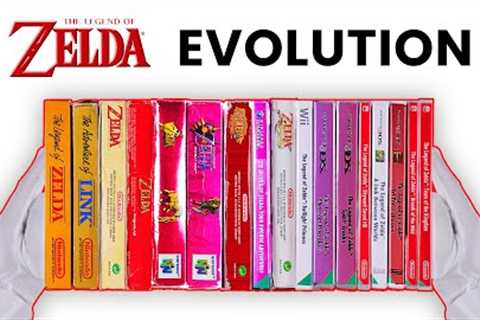 Unboxing The Legend Of Zelda Games | 1986-2023 (Evolution + Gameplay)