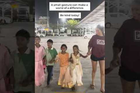 Took my new friends put for shopping! #shorts #love #kindness #friends #heartwarming