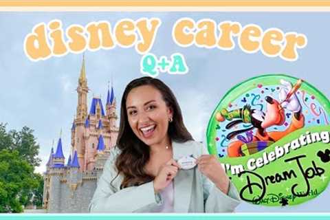 DISNEY Q+A (3/3) | disney professional career experience, application tips, &amp; advice!