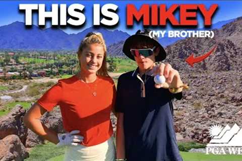 I Played Golf with My Brother for the 1st Time...
