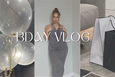 BIRTHDAY VLOG | grwm, private dinner, gifts, self care day, etc.