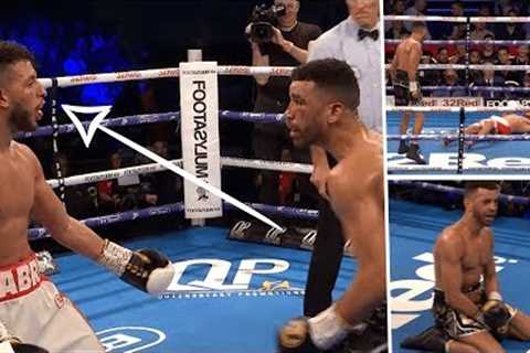 Cocky fighter gets knocked out in final 10 seconds after showboating all fight