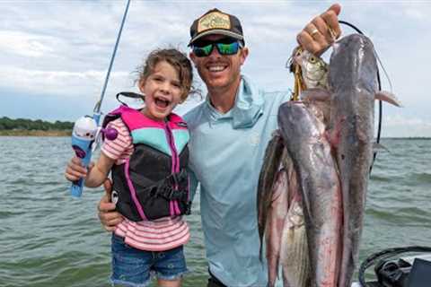 WE FILLED THE COOLER FISHING SPOONS! (First Time on Schooling Fish)