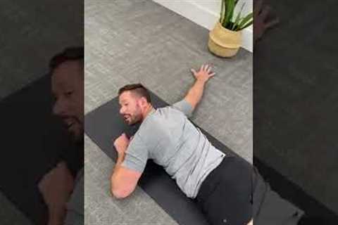 How to Stretch Your Upper Back &amp; Neck #shorts
