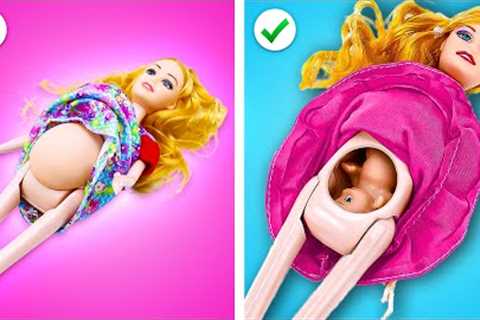 Rich Doll VS Poor Doll || Extreme Makeover Using DIY Crafts &amp; Gadgets by Zoom GO!