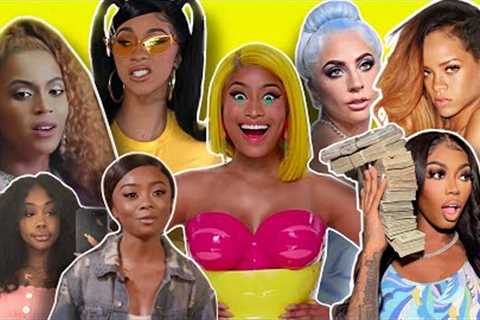 Nicki RESPONDS to LADY GAGA! Cardi SNUBS Skai Jackson over TATTOO HAIR..RIHANNA MORE KIDS? Sza AWARD