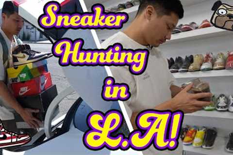SNEAKER SHOPPING IN NORTH LA SGV! Day in the life!