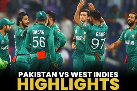 Highlights | Pakistan vs West Indies | T20I | PCB | MK2A