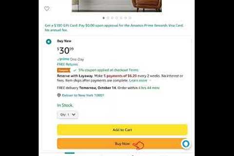 See how to get discounts coupon/ code on Amazon products (Mobile version)