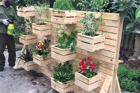 Diy Amazing Wood Pallet Projects Ideas - Beautiful and Neat Vegetable Gardens Thanks to Pallets