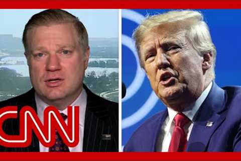'Awkward': David Chalian reacts to change in Trump's legal team