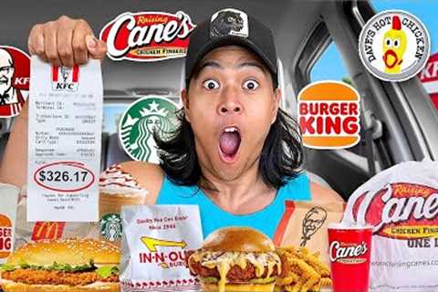 Letting Fast Food Employees DECIDE What We Eat for 24 Hours!!