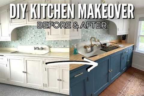DESIGNING &amp; RENOVATING MY FIRST KITCHEN | DIY KITCHEN REMODEL