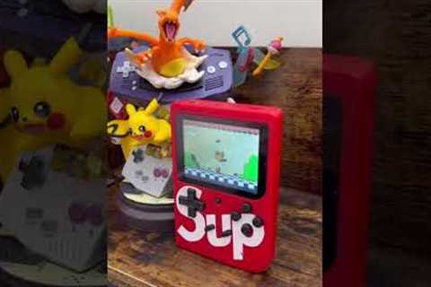 A bootleg Supreme Gameboy. This is really a famiclone handheld that plays nes fakes.