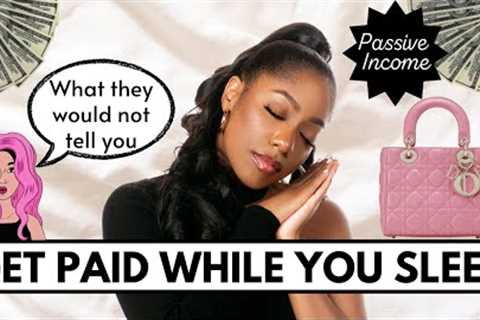 PASSIVE INCOME Secrets Nobody Tells  Women