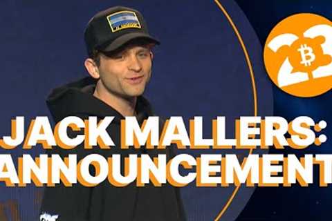 Jack Mallers Announcement at Bitcoin 2023