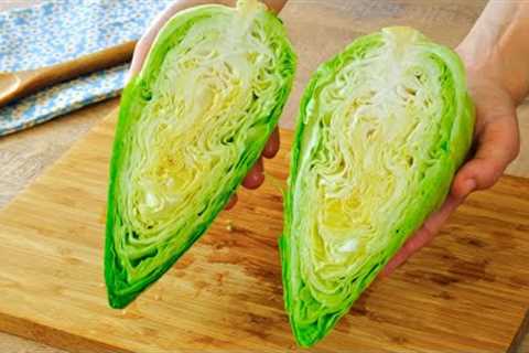 Cabbage tastes better than meat! Simple and easy cabbage recipe. [Vegan] ASMR cooking