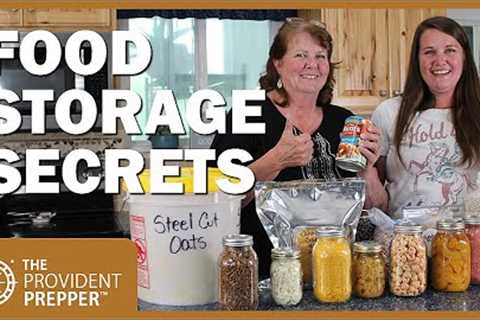 Prepper Pantry: Food Storage Secrets from Seasoned Moms