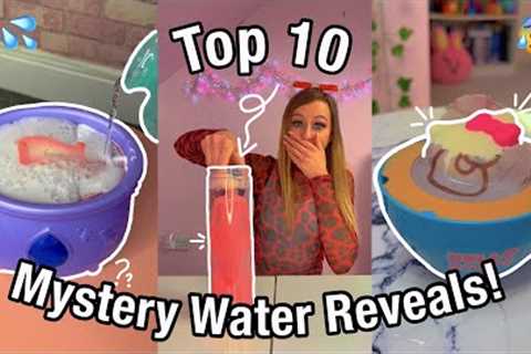 [ASMR] *NEW* TOP 10 MYSTERY WATER REVEAL TOYS!!😱💦🐞👑❄️ *RANKED!🫢* | Rhia Official♡