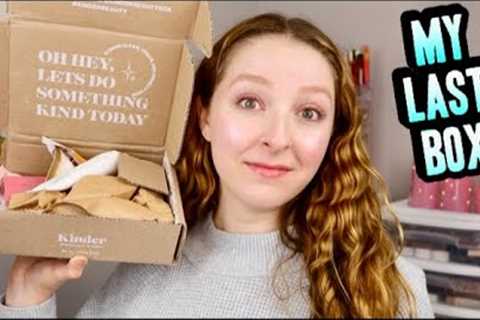 Kinder Beauty Subscription Box Unboxing