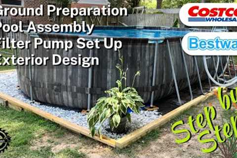 The Best and Most Detailed Pool Installation Video On Youtube / How to Install Bestway Costco Pool?