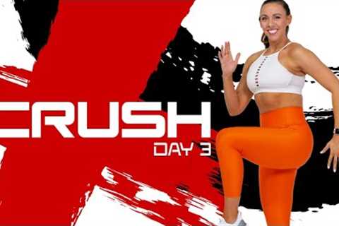 30 Minute No Equipment HIIT Cardio Workout | CRUSH - Day 3
