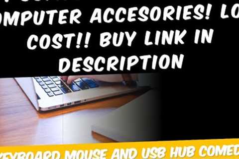 Unboxing video of computer accessories with funny moments!