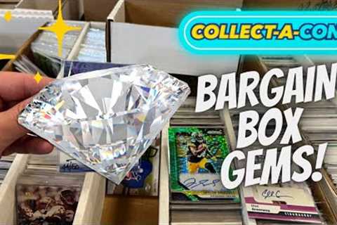 FINDING OVERLOOKED VALUABLE SPORTS CARDS AT COLLECT A CON TX 2023!