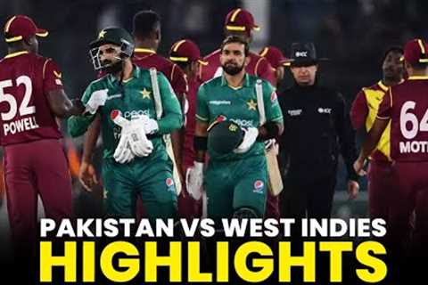 Highlights | Pakistan vs West Indies | T20I | PCB | MK2L
