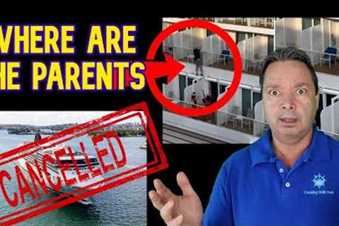 CRUISE NEWS - NCL CANCELS SHIP IN ALASKA, PASSENGERS CAUGHT CLIMBING BALICONIES