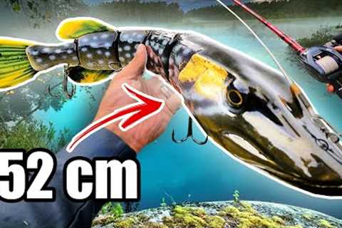 MONSTER vs Tiny Lures for PIKE FISHING 🔥 (1000 g Swimbait!!!)