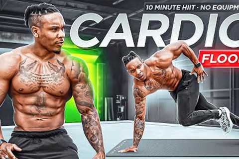 INTENSE 10 MINUTE HIIT CARDIO FLOOR WORKOUT