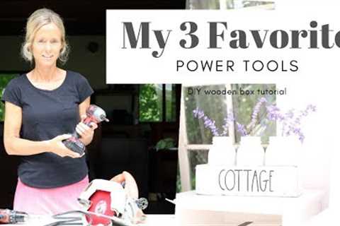 Best Power Tools ~ Tool Review ~ Favorite Tools ~ DIY Wood Project